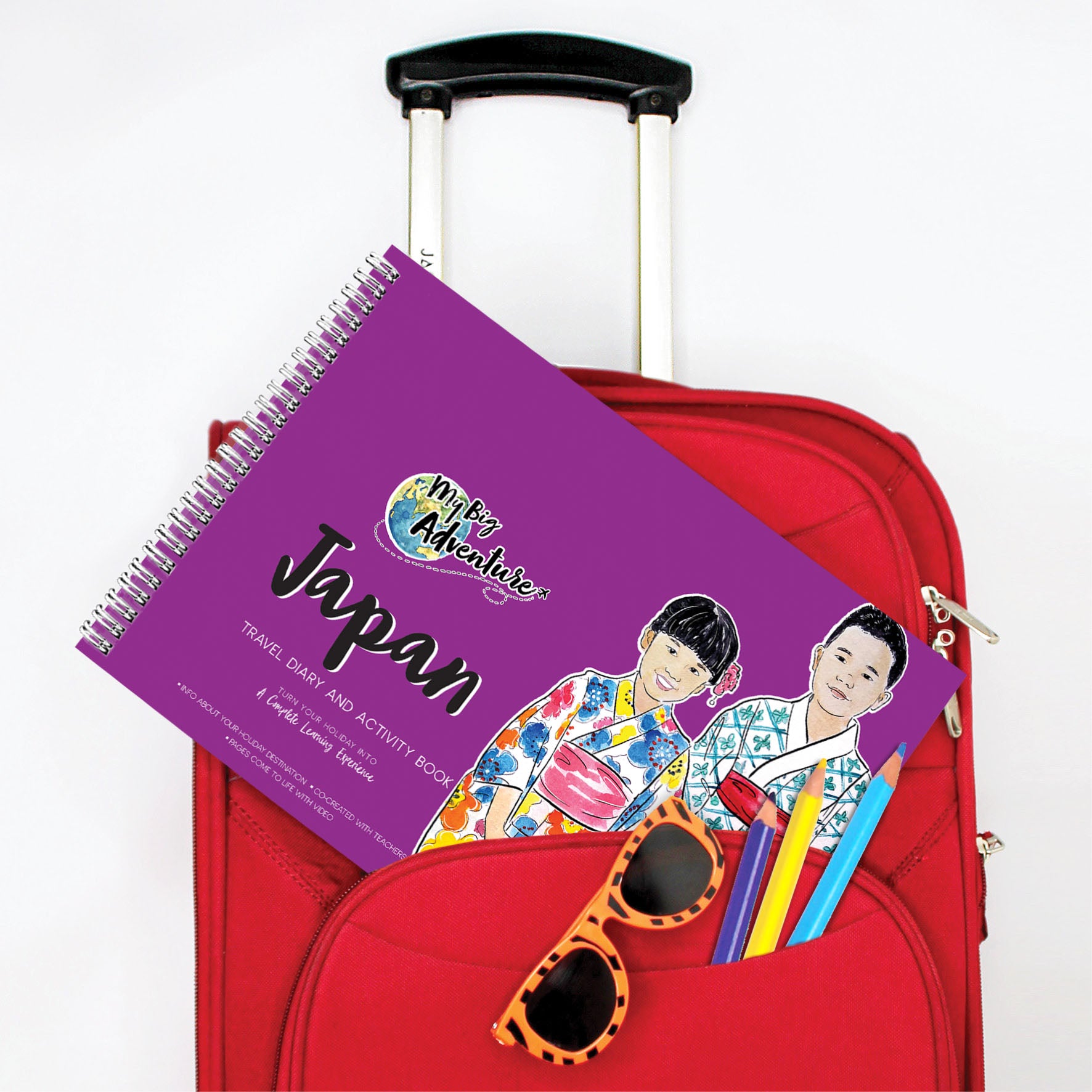 Japan Travel Diary & Activity Books