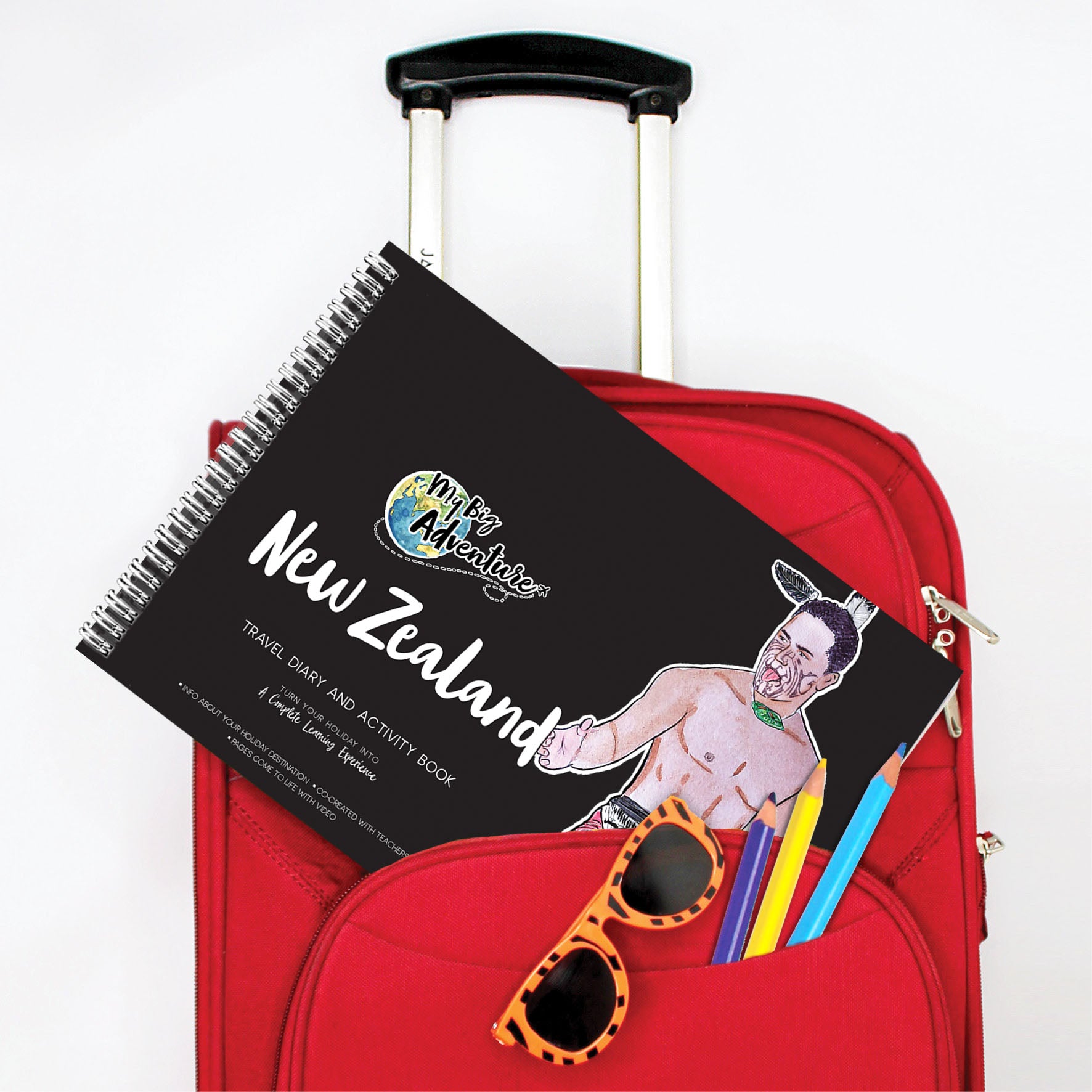 New Zealand Travel Diary & Activity Books